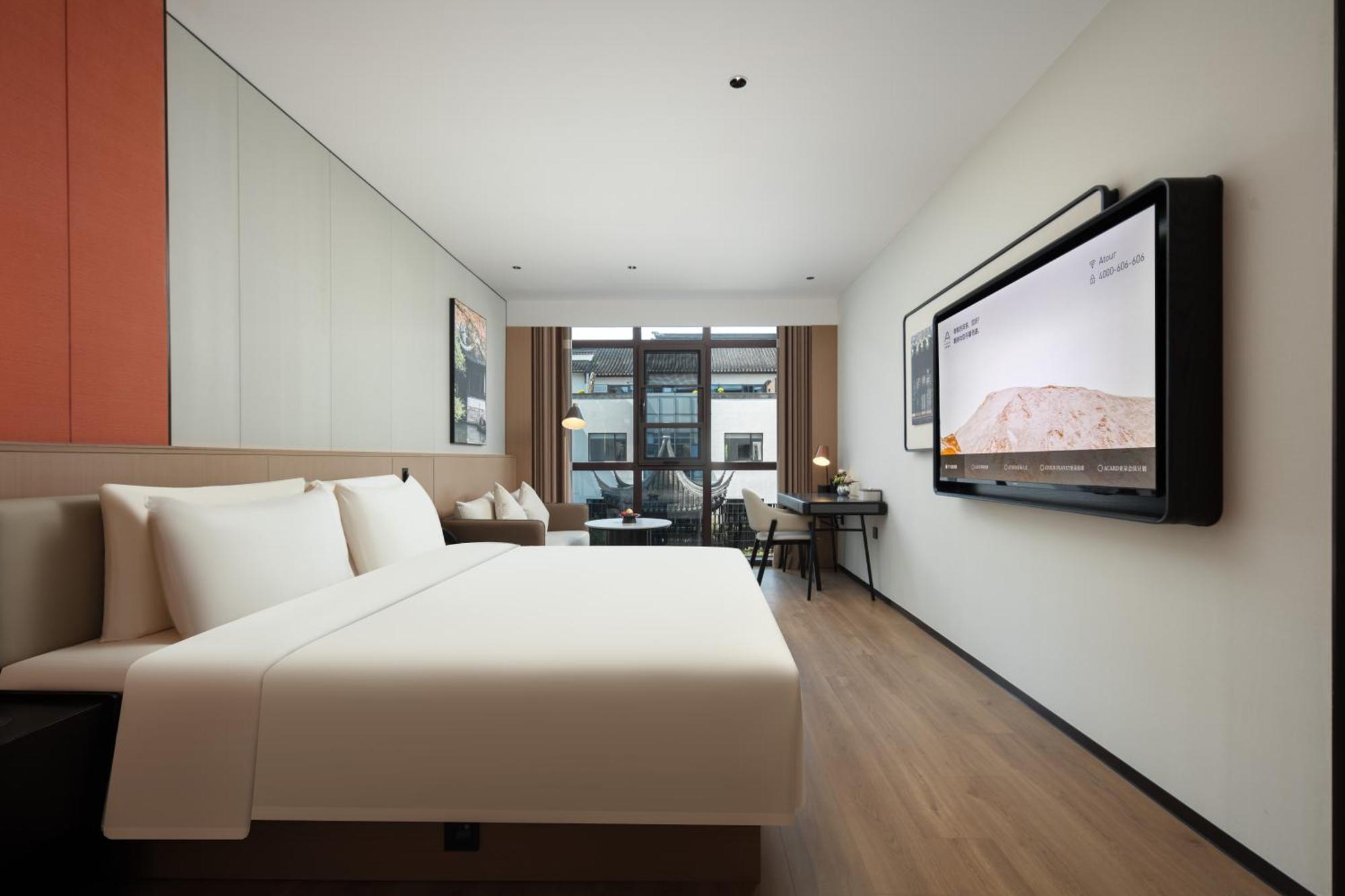 Atour Hotel Suzhou Beisi Pagoda Taohuawu Street Bagian luar foto